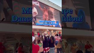 Dance Party! @msccruisesofficial Sail Away Party! #fun #dance #travel #party #cruise #competition