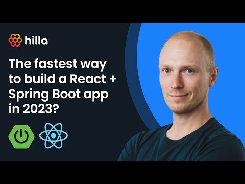 Full-stack React + Spring Boot app tutorial 2023 [Java + TypeScript + Hilla]