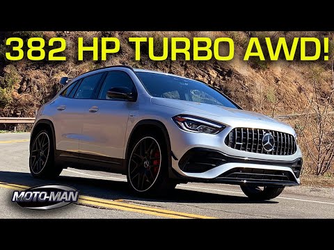 The 2021 Mercedes AMG GLA 45 is a modern day performance car