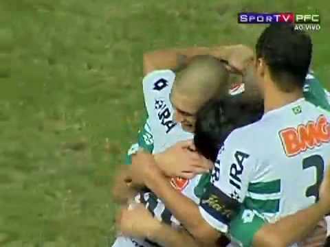 Os gols de Coritiba 2 x 1 Ponte Preta pela 6rodada da SérieB 2010