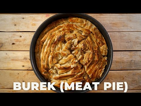 How To Make Meat Pie | Balkan Burek Recipe