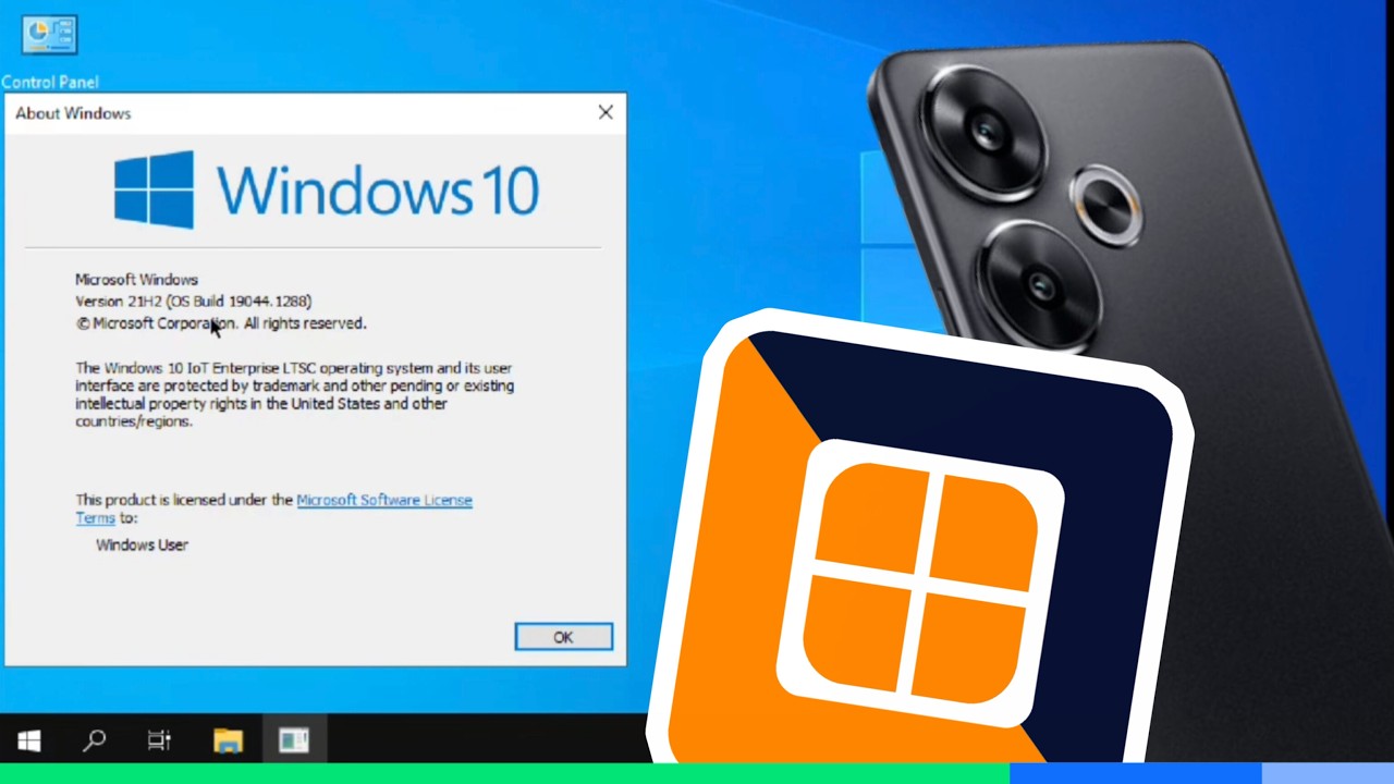 Emulate Windows 10 IoT LTSC 2021 on Android phones with Vectras VM