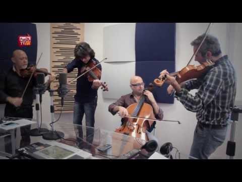 Solis String Quartet "Altamarea" Live a Radio Città Futura - HD