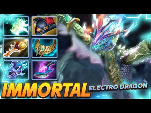 Winter Wyvern Immortal Electro Dragon - Dota 2 Pro Gameplay [Watch & Learn]