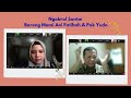 Ngobrol Santai Bareng Mami Ani Fatihah Dan Pak Yudo