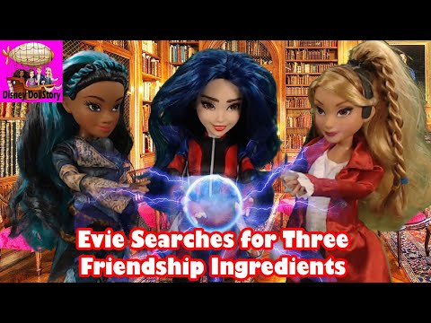 Evie Searches for Friendship Ingredients Episode 41 Disney Descendants Friendship Story Play Series
