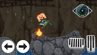 Moto X3M Minecraft Bike Final Levels - Gameplay Android & iOS Game