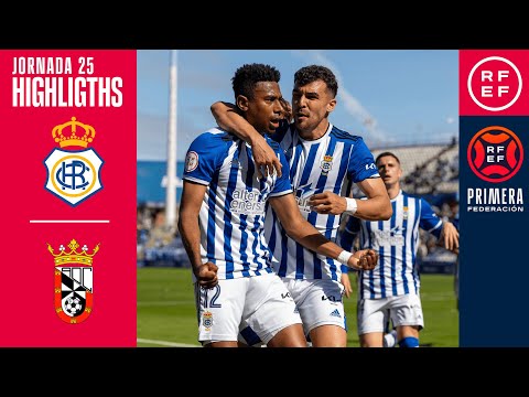 Resumen #PrimeraFederación | RC Recreativo de Huelva 2-1 AD Ceuta FC | Jornada 25, Grupo 2