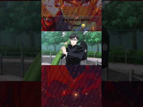 Bro planted the bamboo in front of school gate 🤣 #anime #sakamotodesuga