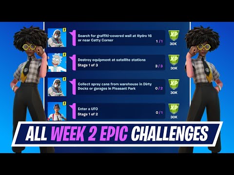 All Fortnite Week 2 Epic Quest Challenges Guide
