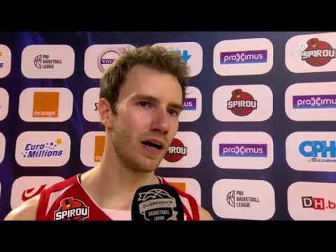 Proximus Spirou - Anvers : Interview du MVP de la rencontre, Alex Libert