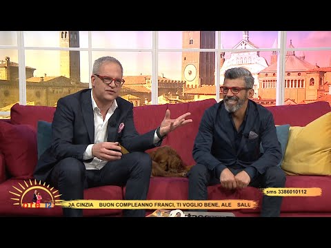 Sil Yanku on Italian TV at ORE 12 (Cremona 1 TV). Hosted by Piero Brazzale & Nicoletta Tosato.