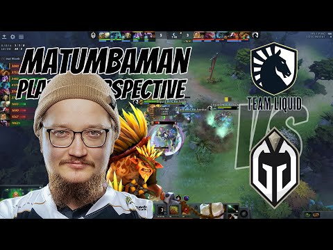 Matumbaman [Bristleback] PLAYER PERSPECTIVE - LIQUID VS Gaimin Gladiators - ESL One 2022 | ENG|