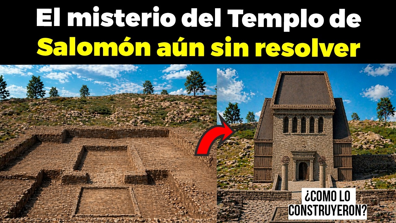 El Misterio de COMO CONSTRUYERON EL TEMPLO DE SALOMON aún sin resolver