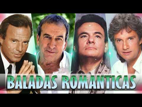 JULIO IGLESIAS, PERALES, JOSE JOSE, ROBERTO CARLOS EXITOS SUS MEJORES CANCIONES - BALADAS ROMANTICAS