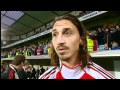 Malmö FF - AC Milan : Intervju med Zlatan Ibrahimovic (2011-08-14)