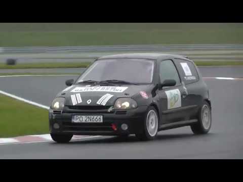 Justyna Krzymicka, Renault Clio Sport | Just4fit -  VII SuperOES Tor Poznań - 02.12.2017