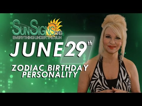 June 29th Zodiac Horoscope Birthday Personality - Cancer - Part 2