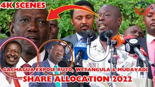 Gachagua speech undress Pres Ruto, open letter Expose agreement btw Ruto,wetangula & Mudavavi