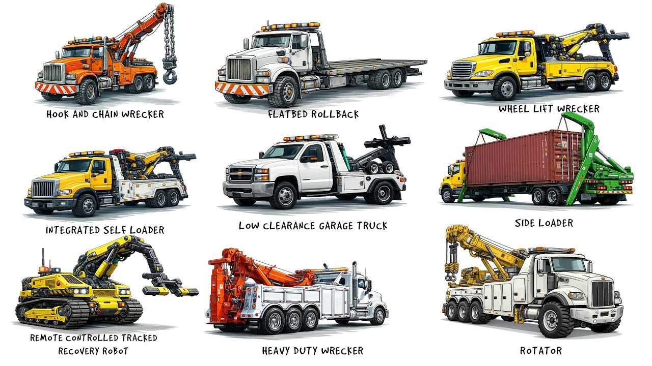 Every Type of Tow Truck Explained