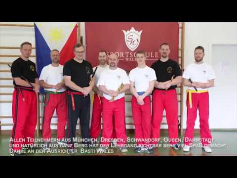 Modern Arnis Lehrgang mit Datu Dieter Knüttel