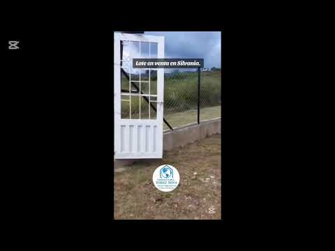 LOTE EN VENTA SILVANIA CUNDINAMARCA
