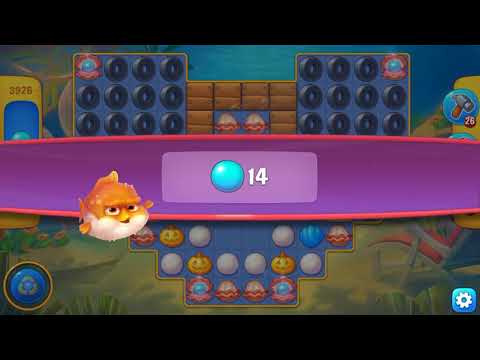 Fishdom 3926 level 🐡 Hard