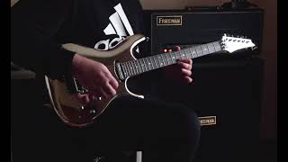 Video thumbnail for Ibanez JS1CR 'Chromeboy' | Sustaniac pickup test | Joe Satriani - Flying in a Blue Dream intro by Aaron Powell