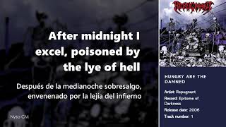 Repugnant - Hungry are the Damned (Eng Lyrics | Sub Español)