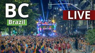 Brasil CARNAVAL Balneário Camboriú ao vivo - 16/02/2026