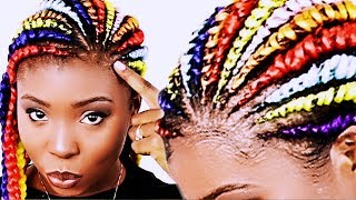 How To: GHANA BRAIDS Step By Step FOR BEGINNERS!