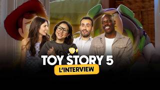 L'INTERVIEW - TOY STORY 5 (Laura Felpin, Jonathan Cohen, Jean-Pascal Zadi...)