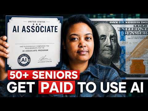 The U.S. Government is LITERALLY Paying Adults Over 50 to Use AI!