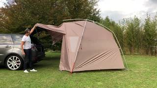 VAUDE Vorzelt "Drive Van" Aufbauvideo