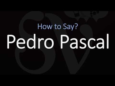 How to Pronounce Pedro Pascal? (CORRECTLY)