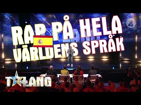 Rezdar Bakri raps in nine different languages