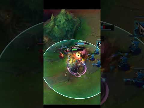 Thresh + Vayne Vs Tristana + Pantheon! "Just Thresh thing" - Close Fight #shorts