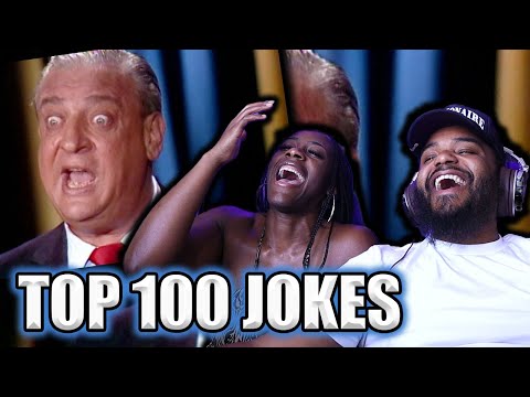 Rodney Dangerfield- Top 100 Jokes- All The Jokes Land- BLACK COUPLE REACTS