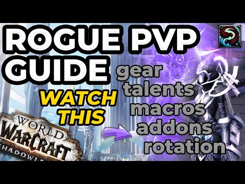 KYRIAN SUB ROGUE GUIDE | MACROS ADDONS GEAR ROTATION CONDUITS | Shadowlands PVP