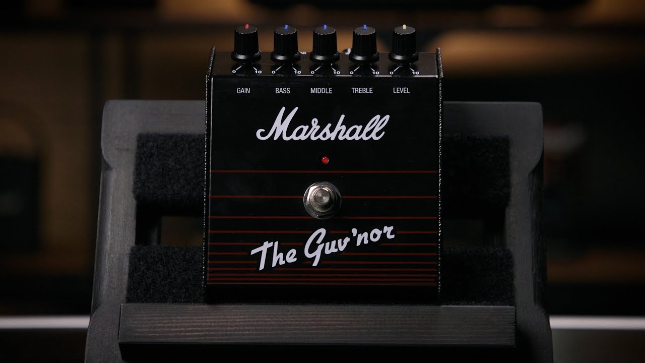 Vintage Reissue Pedals - Guvnor - YouTube