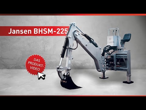 Rear Digger / Backhoe loader Jansen BHSM-2 - Image 2