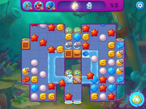 Fishdom Very Hard level 6216 no boosters フィッシュダム ベリーハード [Friend's]