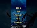 TOP 5 Best Attitude BGM Ringtones Ytshorts Shorts
