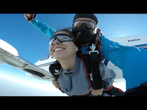 Tandem skok iz aviona sa 4000m