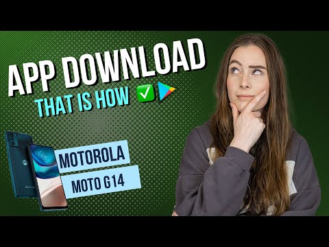Motorola Moto g14 - How to install apps • 📱 • 👨🏼‍💻 • ⬇️ • Tutorial