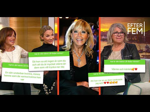Lill-Babs döttrar kärleksbombas av tittarna: "Oj vad fint!" - Efter fem (TV4)