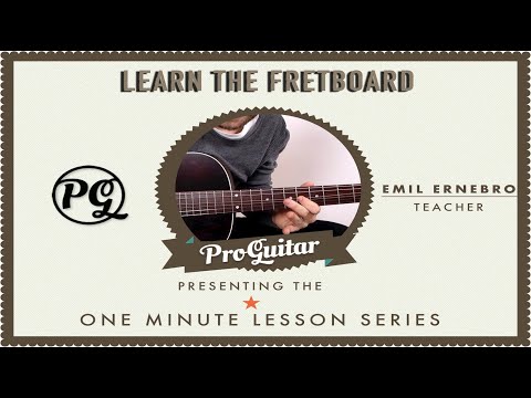 Emil Ernebro Lesson - How to learn the Guitar Fretboard!