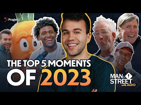 Top 5 Man on the Street Moments of 2023 | Man on the Street