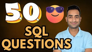 Solve 50 SQL Questions in 2 Hours | Ultimate SQL Interview Practice