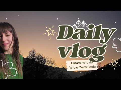 Camminata tra i sentieri da Rore a Meira Paula